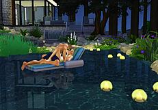 Deler min kæreste i vild cuckold 3D hentai scene med Joe og Taylor