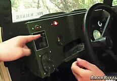 Trio Arab gangbang dalam uniform capai aksi tentera panas