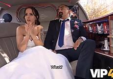 Nevěstě prcají do prdele v limu, zatímco manžel kouká