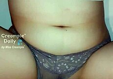 Thai beauty pounded hard with a messy creampie surprise