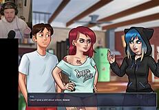 סאגת קיץ אמא מתרחצת עם נערה 18+ במקלחת