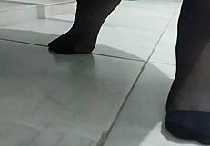 Vay be, türbanlı doyumsuz üvey annem külotlu çorap fetişi ev videosu!