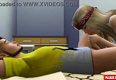 hej, pasierb mocno pieprzy macochę w sylwestrową noc