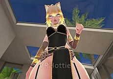 휴가 때 해변 하우스에서 POV로 박히며 야생처럼 느껴