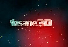 Övergivet träsk hentai-gangbang med grov dubbelpenetration