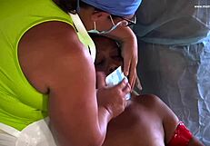 hey, ever seen mistress april cane training on day 1?