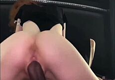 Bästa fet röv vit hora hoppar på 10 tum BBC creampie med högt stönande - Ali Uchiha Senju