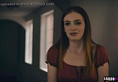 Hamil Maya ngewe ayahnya Nathan demi duit di kesepakatan putus asa.