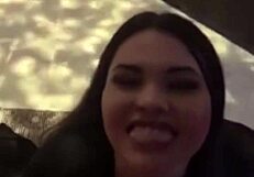 Kompilace polykání spermy s hlubokým hrdlem a orální akcí