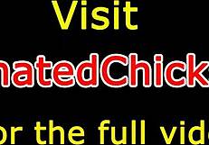 สาวซับขี่ควยโดนเย็ดแรงกลางแจ้งในพันธนาการหยาบ