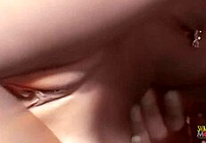 Olgun kadınla dışarıda köpek stili, götüne boşalmak için eğilmiş