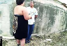 Ебаха се до стара, рискована външна стена. Можеше да свърши с инцидент!