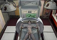 Nella stanza masturbazione Fallout 4, mi godo piacere personale con la macchina