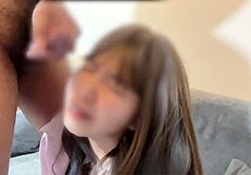 Chubby Thai Couple in Homemade Hardcore Action. Cute Fat Asian Girl Rides with Amazing Skill.