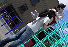 Subtil Hentai Pirring med en Cremet 3D Anime Oplevelse