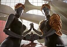 バレリーナの双子が激しくハードバング！ワイルドな総集編！