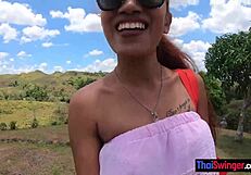 ฉันได้ปากควยสาธารณะจากแฟนสาวเอเชียเซ็กซี่ในไทย