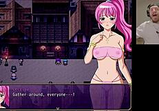 Bu rahibe oyunda sansürsüz memelerini para için gösteriyor