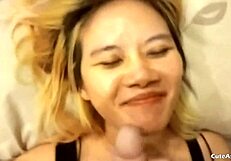 เอเชียสาวน่ารักใส่เขาเสือโดนเย็ดแรงหลังเล่นเกม