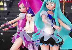 Compilazione gooning con anime 3D che balla sulla musica