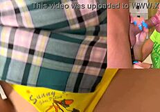 Wife Cheats On Husband While He Fucks Her Girlfriend In The Toilet