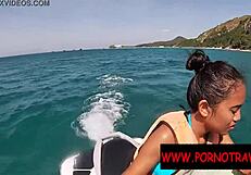 המציצה הזאת על ג'ט סקי הייתה פראית, נכון?