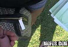 Evropska 18+ Isabella Christyn plačana za fitnes jeb od Mofos