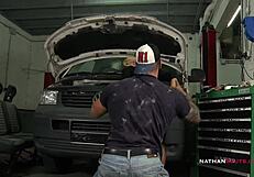 Dupla Faszú Spanyol Cougar Ginger Hell Vágyik Analra És Arcra A Munkában