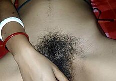 Indian Bhabi and Man Share Intense Pussy Fucking Moment