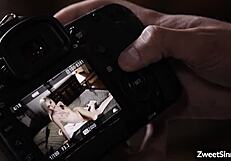 Pequeña nena Kiara Cole y Quinton James follan duro