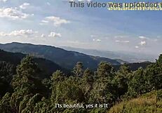 迷路散步，Teresa 和我决定狂干到被找到！