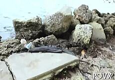 Vay Büyük Yarrak Tüylü Dar Amcığı Geriyo!