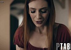 Gravid tjej 18+ Maya Kendrick ber pojkvännens pappa om hjälp