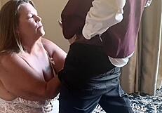 Braut mit dickem Hintern wird von BBC in wildem Interracial-Fick gerammt