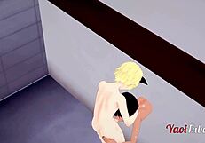 믿기지 않아! 아시안 캣보이랑 폭스보이의 야생 3D 3P!