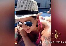 Chupé Pollas en la Playa con Cassiana