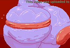 哇！哥特扶她骑巨屌在狂野行动中！