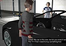 Gioco con la tipa alla fermata bus in body shots e scopata