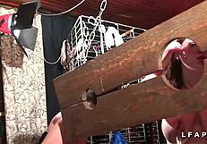 프랑스 거유 아가씨가 강하게 피스팅 당해