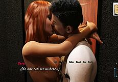 Vaknar upp bredvid en sexig topless brunett idag