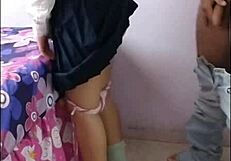 Look, I found a shy high school Latina and paid her for wild cowgirl sex. She moaned like a pro in this homemade vid!