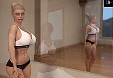 स्लट्टी लेस्बियन रूममेट डोर्म गेमप्ले फाइनल में क्यूनिलिंगस और ऐनल में डाइव करती है