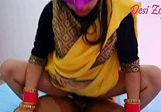 newly married indian girlfriend rides boyfriend in hindi audio