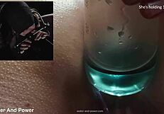 Low Volume Allstars: Violet Bee давится в подчиненной сцене с клизмой, часть 2 из 3