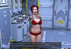 Ztraceni ve vesmíru 22 - Velké prsa MILF touží po zlobivém chatu