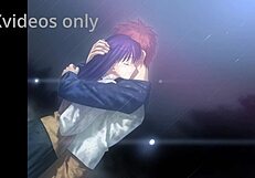 هينتاي أنمي فاتي ستاي نايت غير محظور مع سابر رين ساكورا