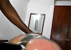 hei, Perla Lopez primește pumn în cur și biciuită cu bâtă de baseball în fund 😈