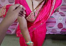 핫한 인도 마을 시누이가 도기 스타일로 드릴되어