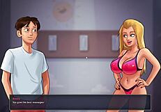 Dögös vastag barátnő játszik a barátnői nagy cicijével és seggével... 😘