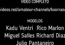 इपानेमा में पड़ोसियों को चोदते हुए मॉडल्स कडू वेंत्री और रिको मार्लोन